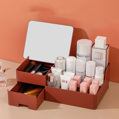 Dressing Table Organizes Mask Lipstick Makeup Brush Drawer Rack