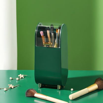 Transparent Beauty Brush Holder Dressing Table And Makeup Brush Storage