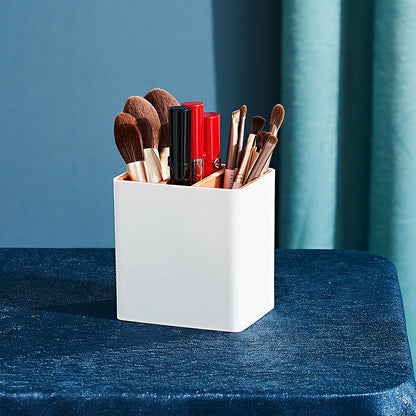 Cosmetic brush storage bucket