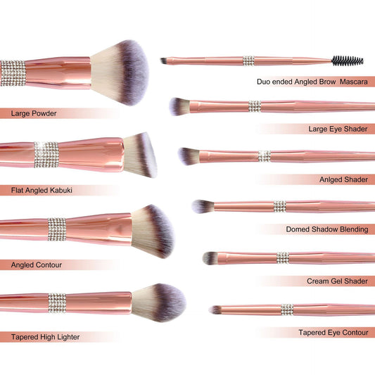 Fashion Personalized Women's Makeup Brush Set