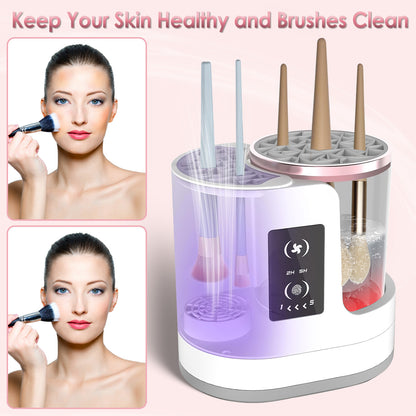 UV Disinfection Brush Cleaner