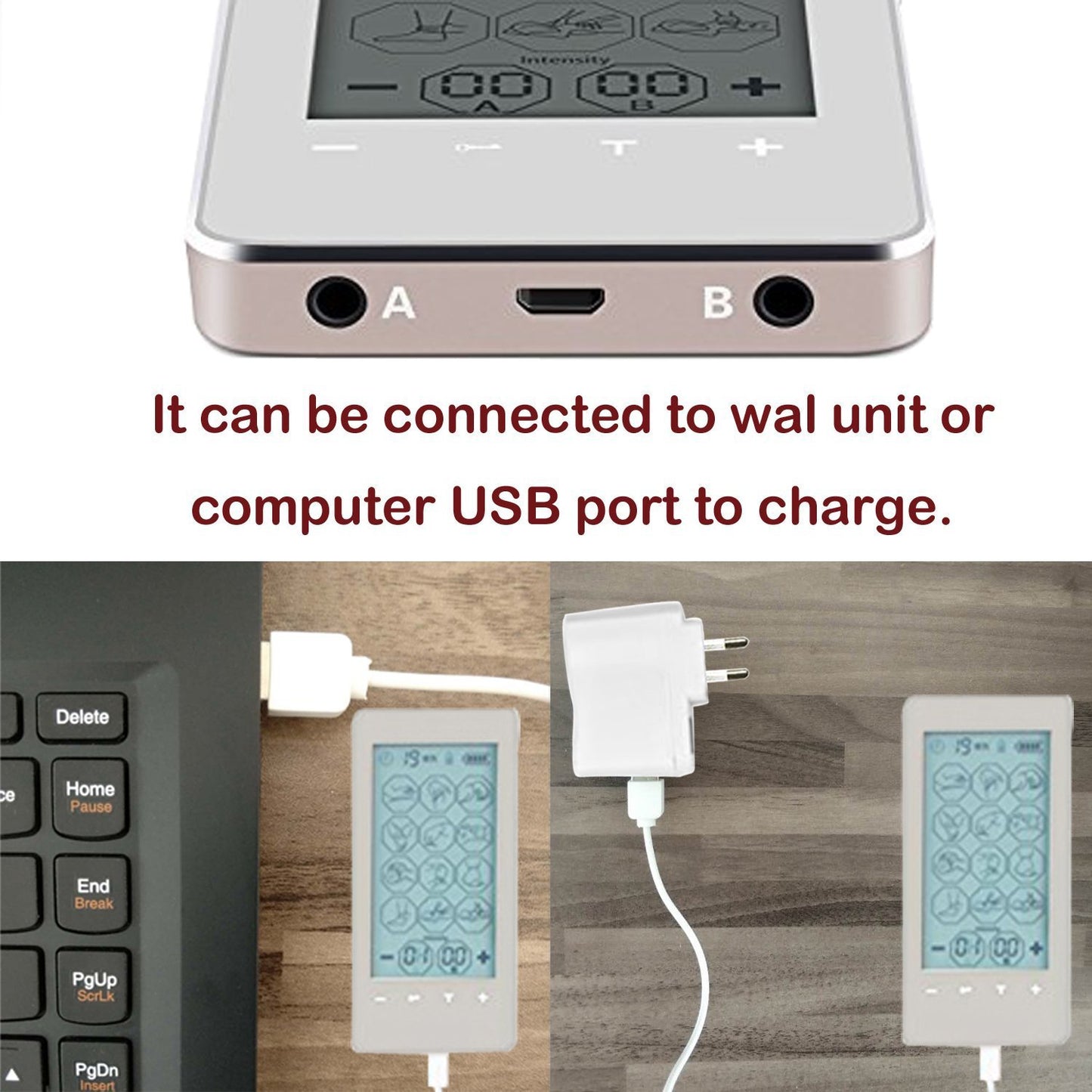 12 Modes Digital Massager